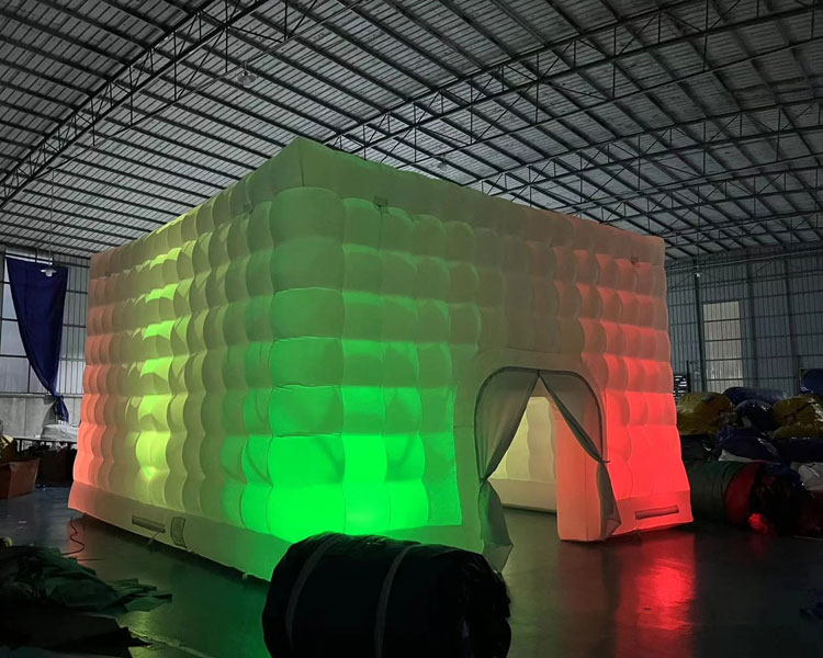 LED Inflatable Tent Cheap Lighting Cubic Tent