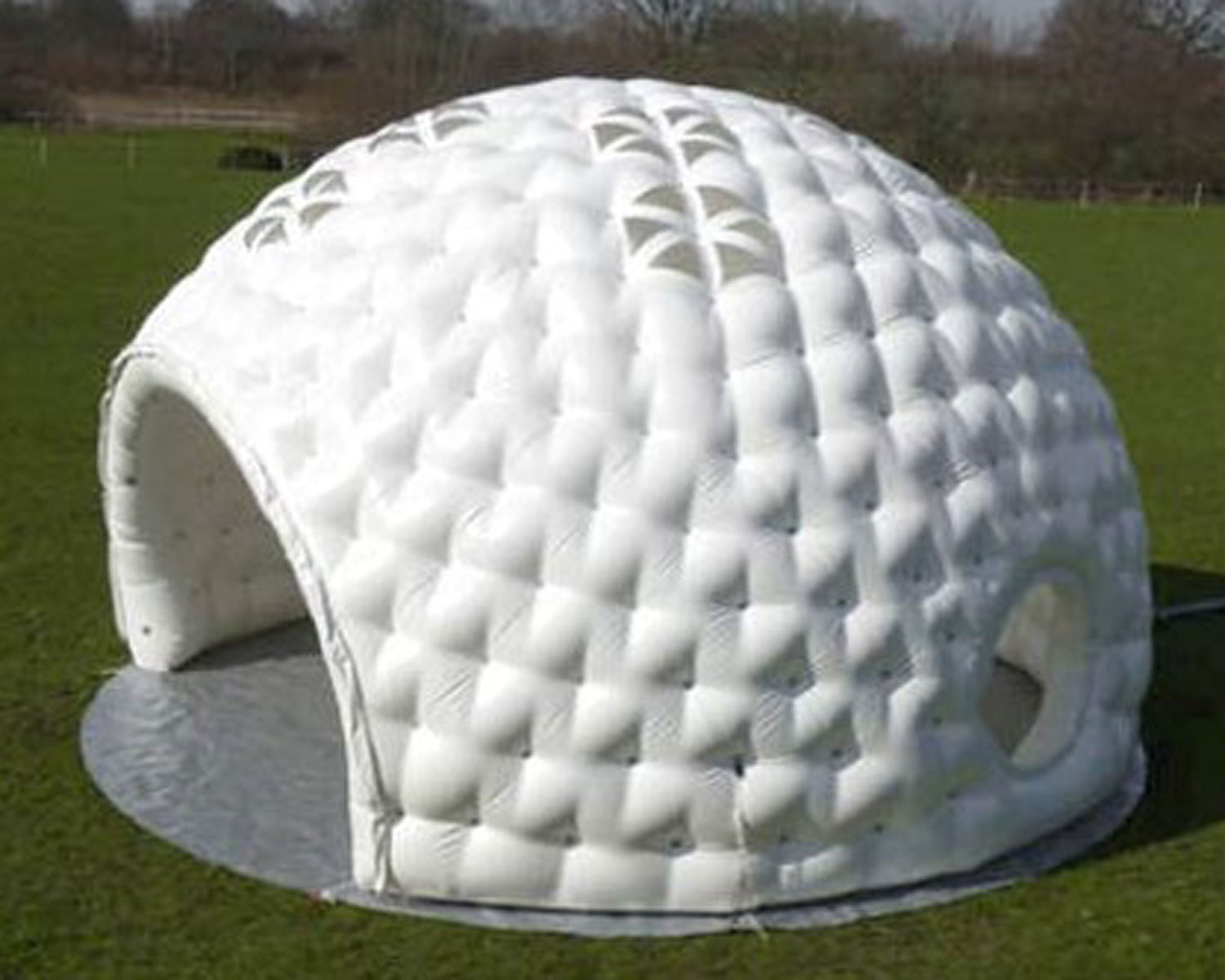 dome inflatable tent bubble exhibition tent with door and light