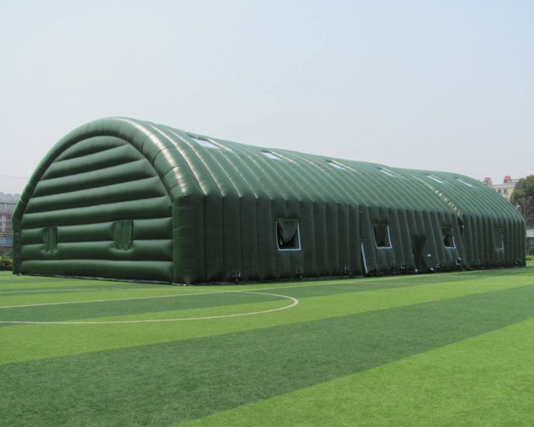 big inflatable tent double deck giant air inflatable tent for sport