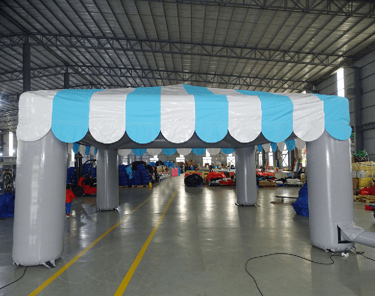 air marquees for events White Top Inflatable party Tent