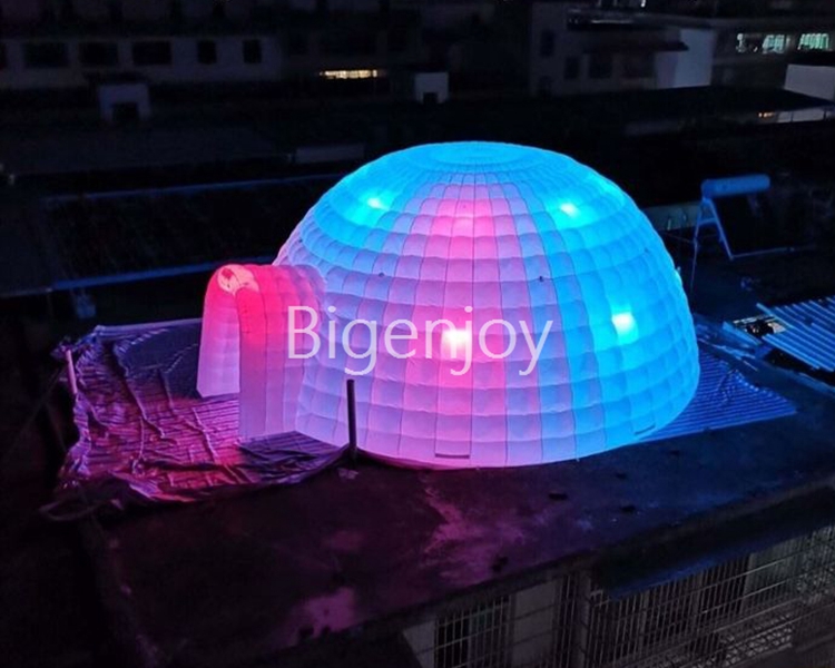 Inflatable Party Tent with led light inflatable club tent inflatable light tent
