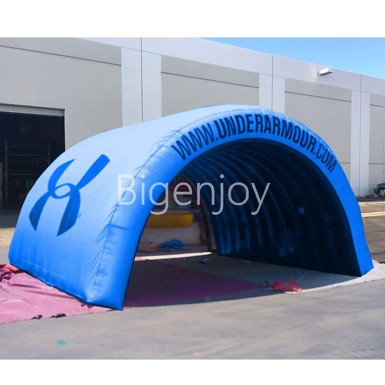 20 Ft Inflatable Tunnel Inflatable Underarmour Tunnel Entrance Inflatable Tunnel Football