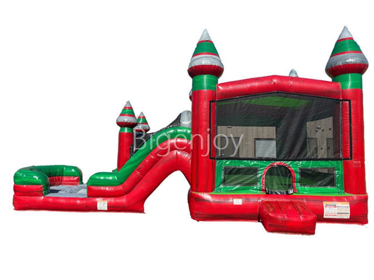 water slide jumping castle Paradise Bounce Water Slide Combo