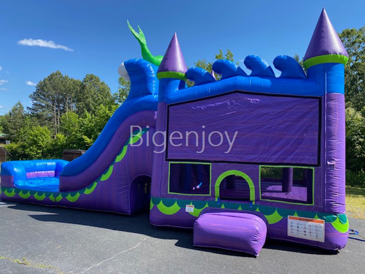 jumping castles with prices Purple Crush Bounce Slide Water Combo
