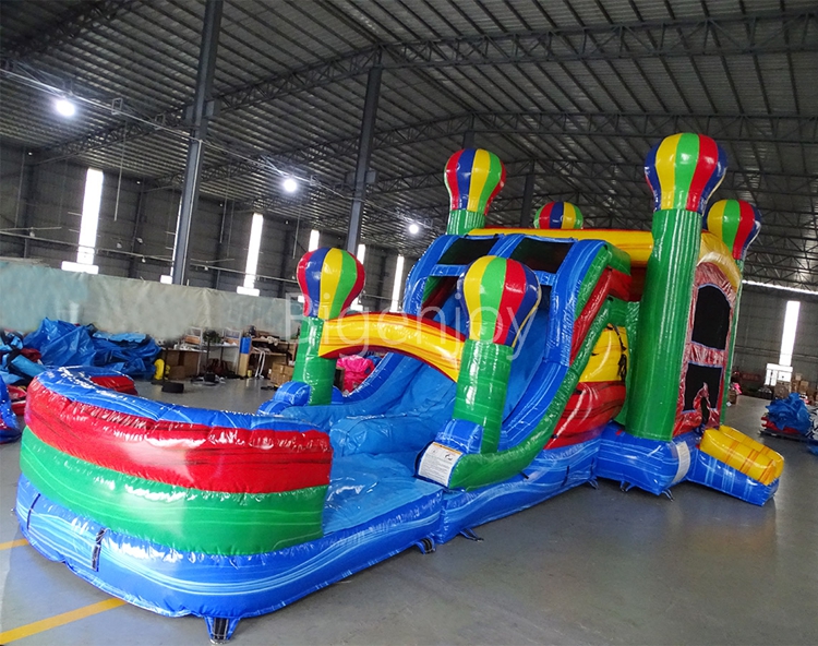 Bounce House With Water Paradise Inflatable Bounce House Slide Combo