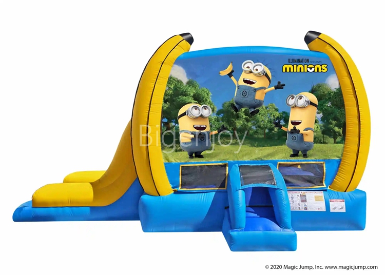 minion bounce house 3in1 Minions EZ Bounce House Combo Water Slide