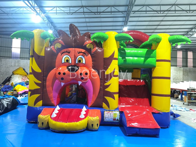 Lion Kingdom Bouncy Castle Children Inflatable Jumping Castles