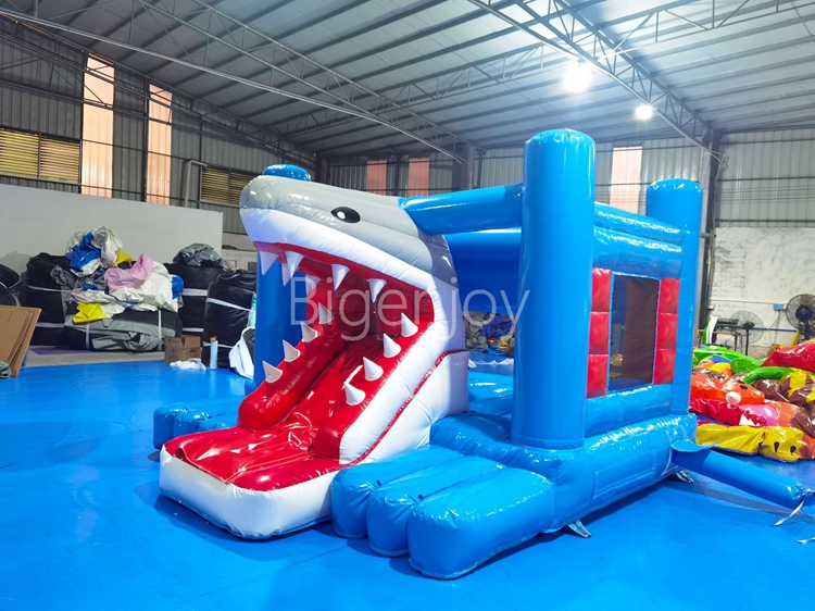 Shark Tank Bouncy Castle Inflatable bounce houses indoor amusement park