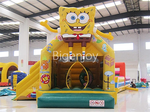 spongebob bounce house jumping castle for kids commercial