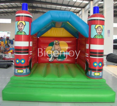 fire truck jumping castle for festive events