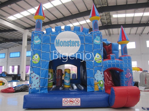 Bounce House With Slide Party Inflatable Jumping Bounce House For Event