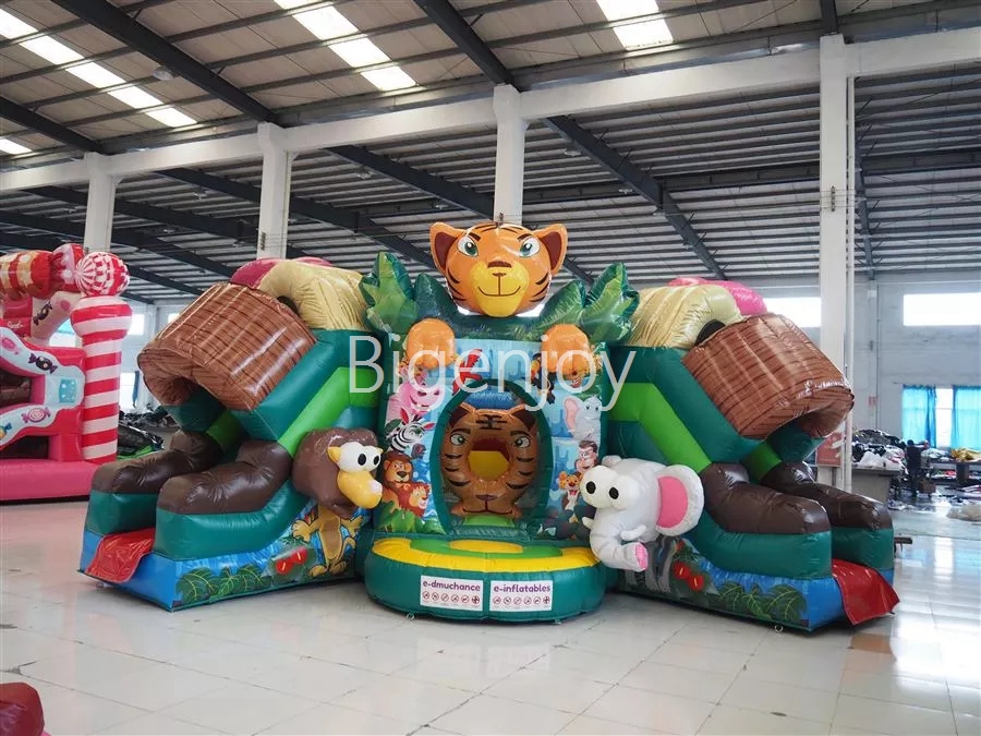 animal kingdom bounce house Jumping Commercial Bounce House Party Rentals