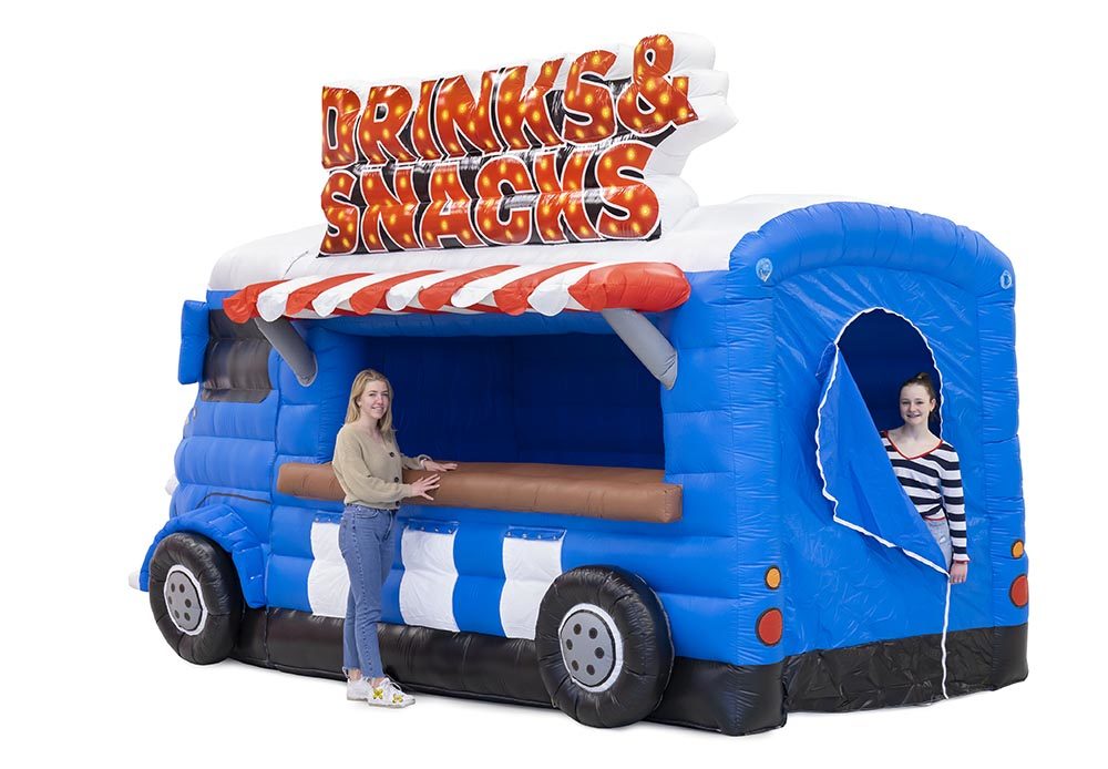 Inflatable Food Truck Drinks & Snacks portable Inflatable Carnival Treat Shop Tent