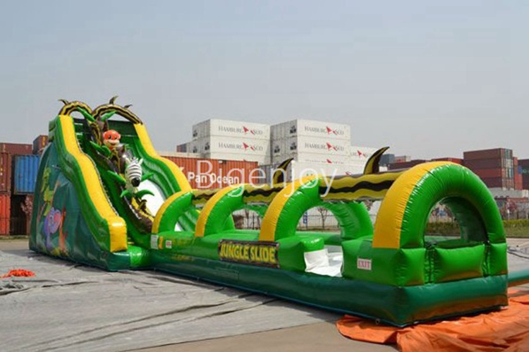 Giant Water Slide Inflatable Water Slides Jungle Slide For Adults