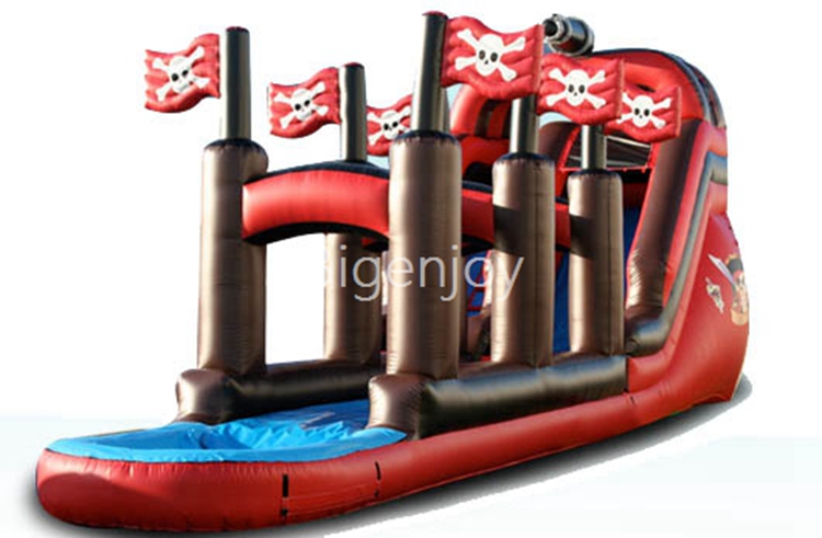 pirate water slide inflatable waterslide pirates theme for children and adults