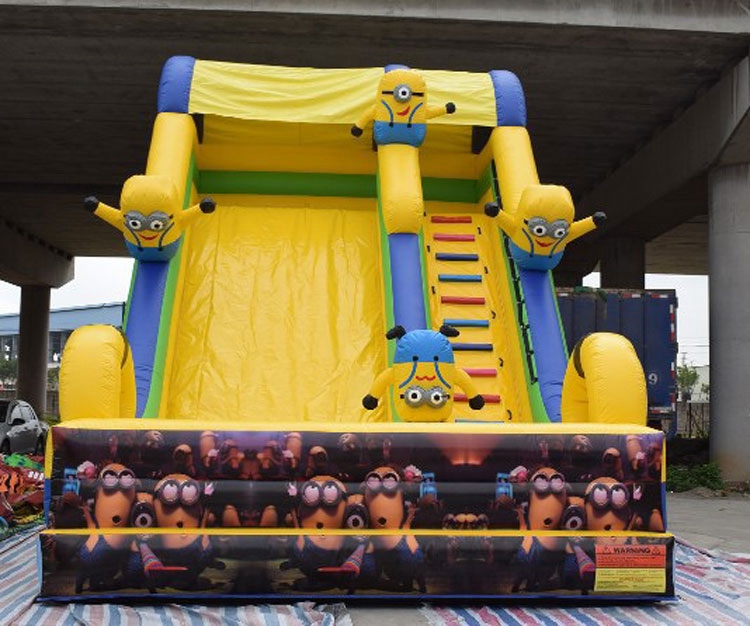 inflatable Minion Slide indoor inflatable playgrounds from china minion water slide