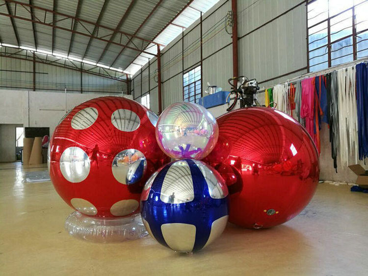 Inflatable Mirror Ball For Sale Giant Iridescent Sphere Model Ball