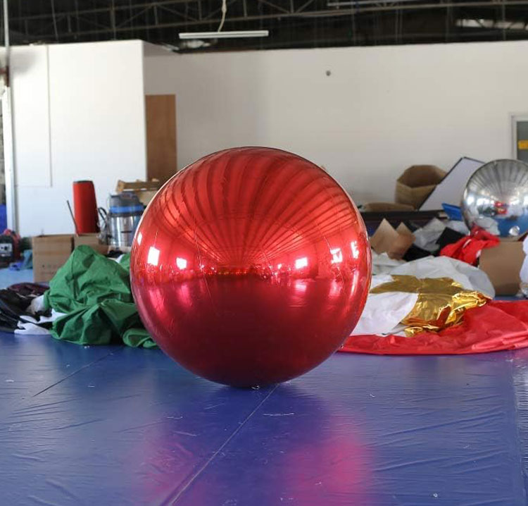 inflatable mirror ball decoration Colorful Inflatable Mirror Ball Large Hanging Mirror Ball