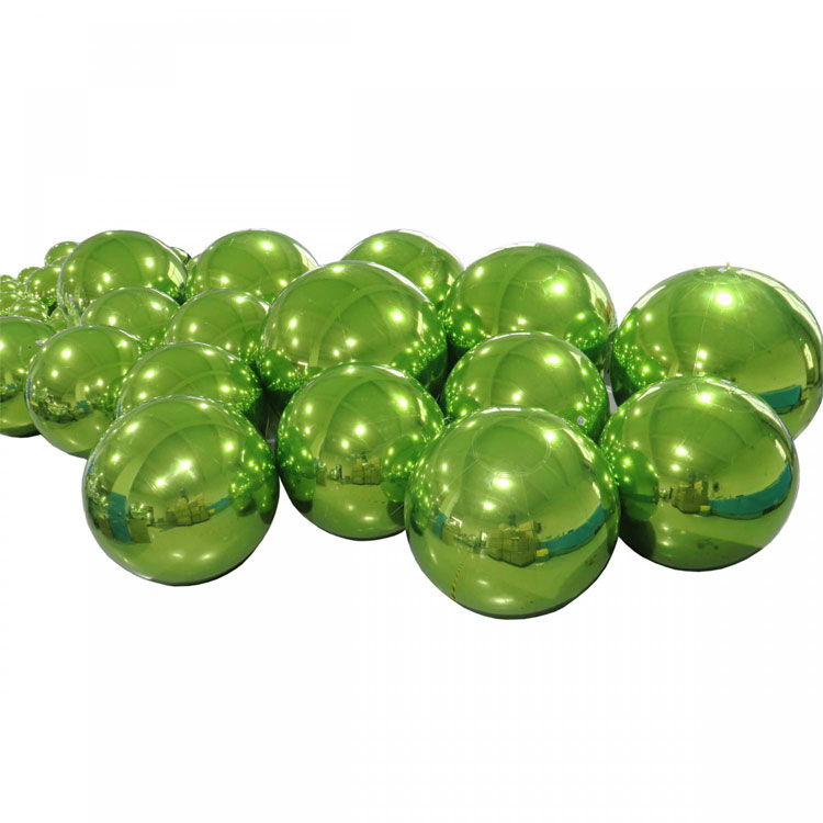 Large Inflatable Mirror Ball Inflatable Mirror Spheres Shiny Metallic Ball