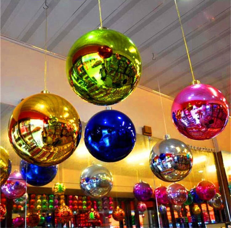 Air-sealed Reflective Balloon Disco Shinny Laser Mirror Balloon Mirror Ball For Event Decoration