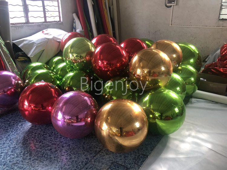 Inflatable Mirror ball for Party Hanging inflatable mirror ball mirror balloon
