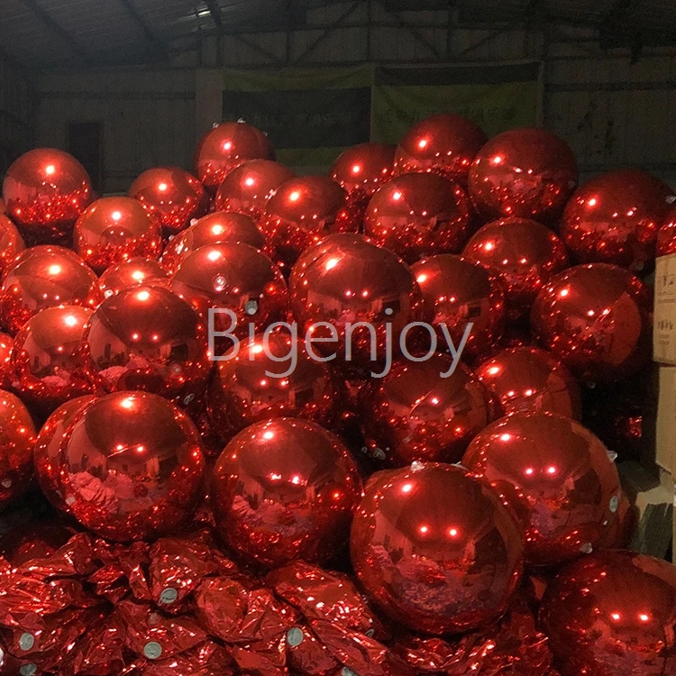 Inflatable Show Mirror Ball Giant Mirror Sphere For Decoration