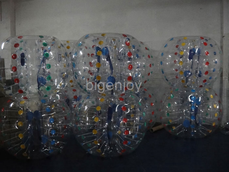 bumper ball body zorbing PVC TPU inflatable knocker bubble football bumper balls zorb ball