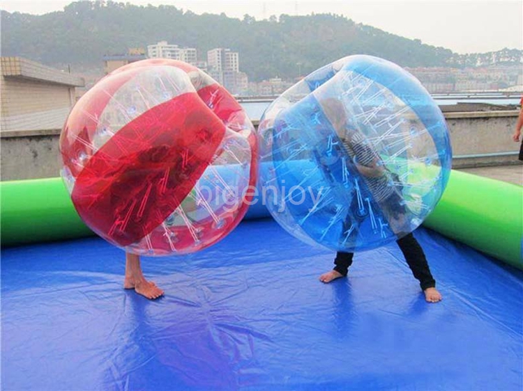 inflatable belly bumper ball Hot Selling Adult Tpu Pvc Body Zorb Bumper Ball Suit