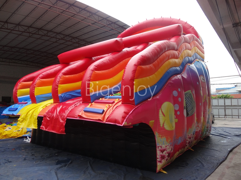 Large Inflatable Slide For Pool Water Park