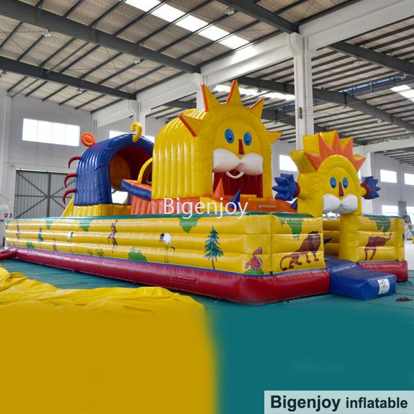 Inflatable Theme Park Inflatable Fun City Inflatable Lion Fun City Inflatable Fun Land For Kids