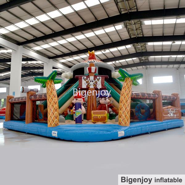 Inflatable Playground Kids Inflatable Fun City Inflatable Treasure Hunt Fun City Inflatable Fun Land