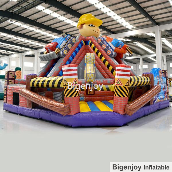 inflatable fun city inflatable little builder fun city inflatable fun land for kids
