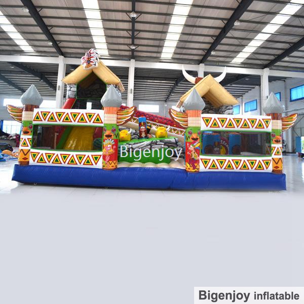 Inflatable Fun City Inflatable Indian Fun City Inflatable Fun Land For Kids