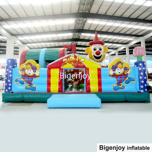 Inflatable Clown Fun City Inflatable Fun Land For Kids For Sale