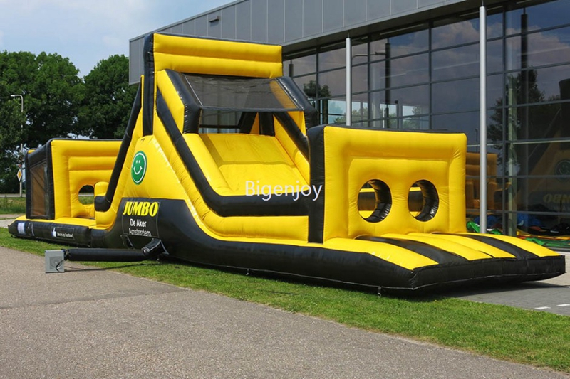 bigenjoy obstacle course Inflatable Extreme Insane Obstacle Course