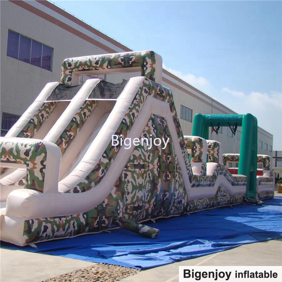 inflatable boot camp obstacle course Extreme Insane Inflatable 5K Run For Adult