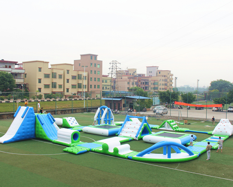 Inflatable Floating Water Park Large Customized Inflatable Floating Park Inflatable Water Obstacle