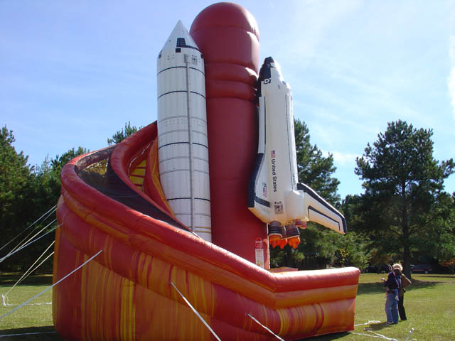 Space Shuttle Slide Inflatable Giant Slide For Sale