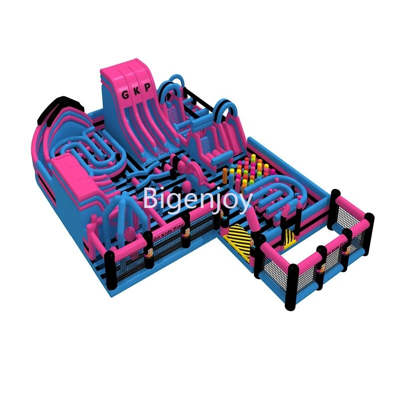 giant inflatable trampoline park Giant Inflatable Playground giant inflatable theme park