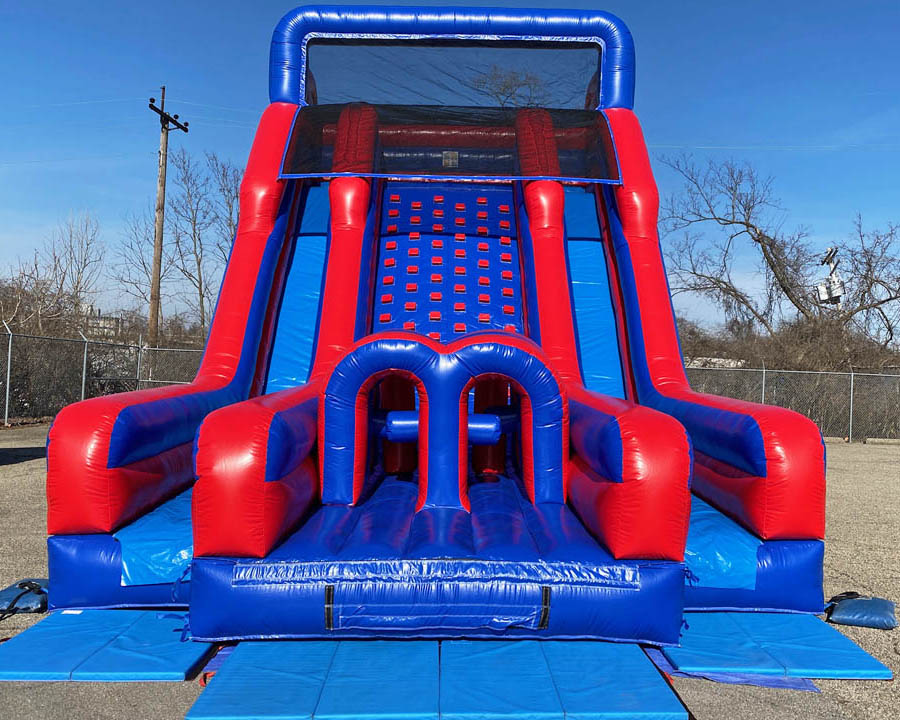 Extreme Rock Climb Slide Inflatable blow up big inflatable slide for adults