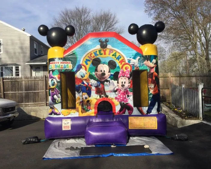Mickey Mouse Bounce House Bouncy Castle Inflatable Trampoline Toy inflatable bouncer combo