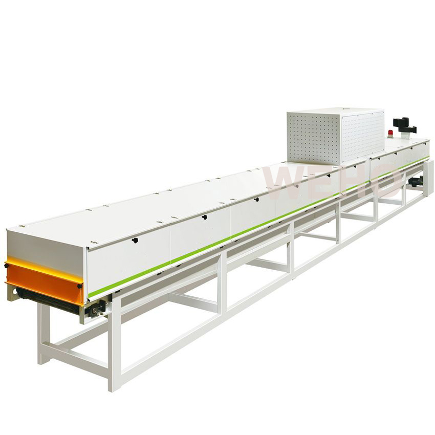 High temperature jet conveyor spray dryer machine for wood/furniture/glass/MDF paint drying
